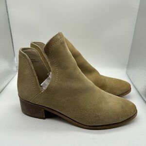 Coconuts by Matisse Pronto Tan Ankle Boots Size 7.5